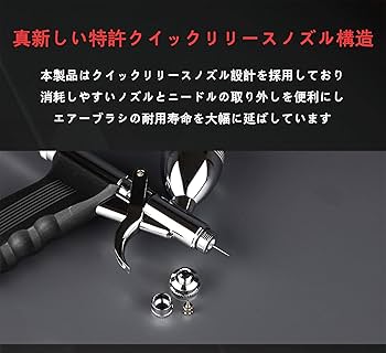 新品 鋳剣堂 魂NW193 0.3㍉エアブラシセット ダブルアクション Amazon.co.jp: 鋳剣堂 魂NW198 エアブラシ トリガー 高性能